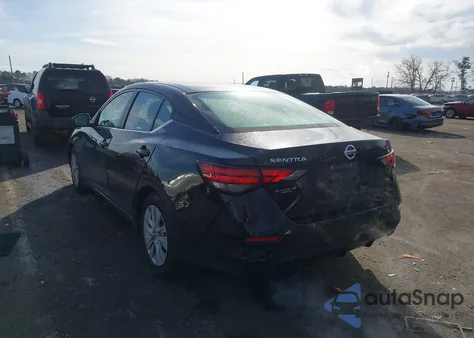 2021 Nissan Sentra S Xtronic Cvt from USA, damaged, VIN 3N1AB8BV7MY251232